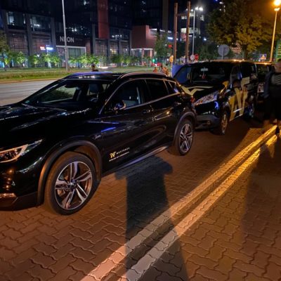 Infiniti QX30 Luxe Tech Wypożyczalnia samochodów luksusowych Mestenza Trójmiasto Rafał Grzebin