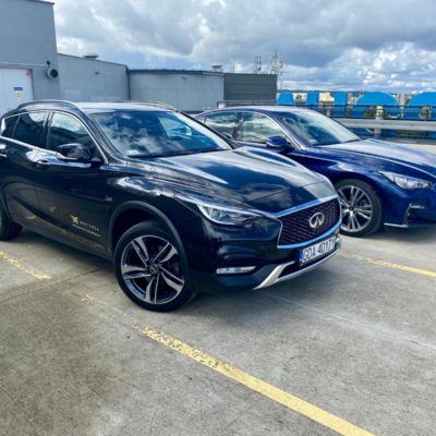 Infiniti QX30 Luxe Tech Wypożyczalnia samochodów luksusowych Mestenza Trójmiasto Rafał Grzebin