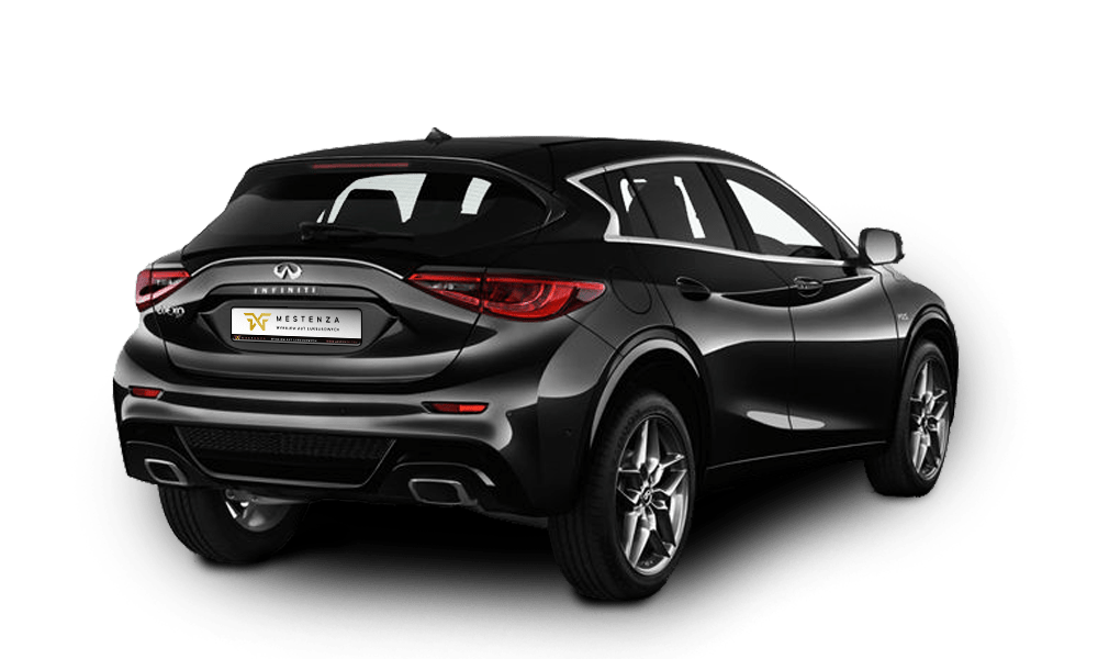 Infiniti QX30 Luxe Tech tył - Wypożyczalnia samochodów luksusowych Mestenza Trójmiasto Rafał Grzebin