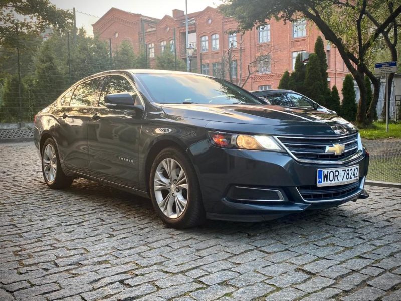 Wypożyczalnia samochodów w Gdańsku – Odkryj komfort i styl z Chevrolet Impala