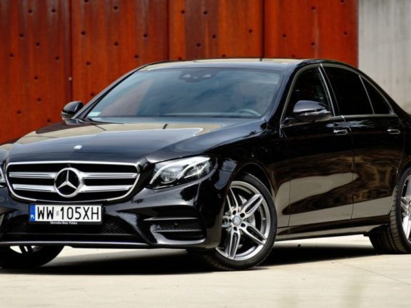 Mercedes E220d: komfort, spokój i relaks na najwyższym poziomie